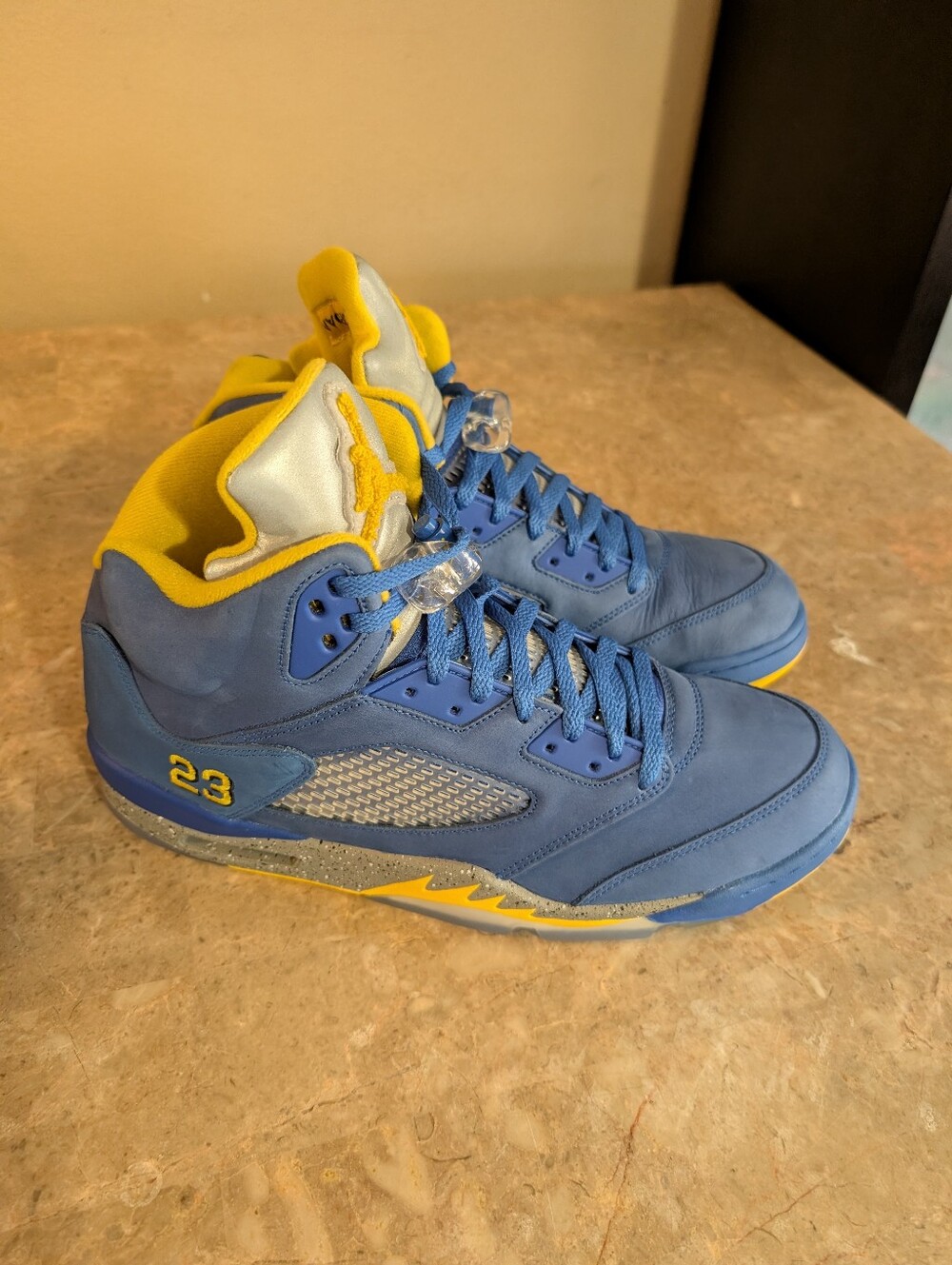 Nike Air Jordan 5 " Laney" Varsity Royal Blue #CD2720-400 Shoes Men's Size 13